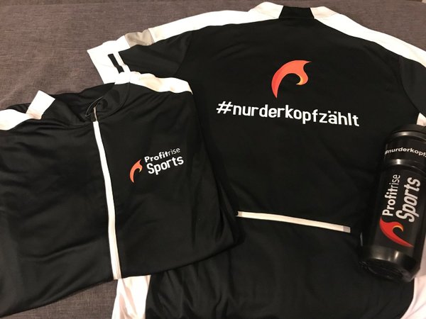 Profitrise Sports Radtrikot Kurzarm Full-zip